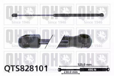 QUINTON HAZELL qts828101 -  Газовая пружина, крышка багажник